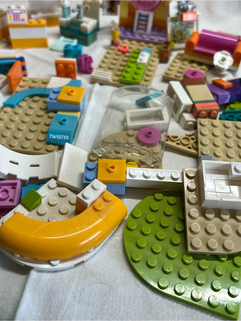 Lego and friends puppy Playground Plus Regular Playground Pieces